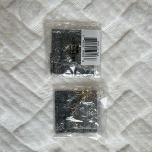 COACH Two-Toned Necklace & Earring Set